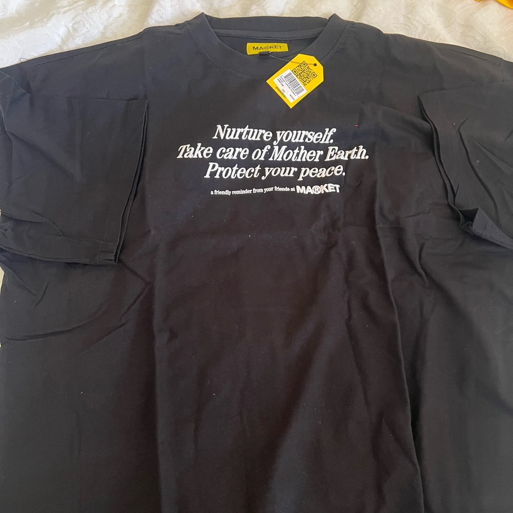 Black Graphic  Shirt